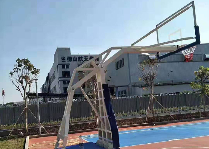 彈簧折疊籃球架