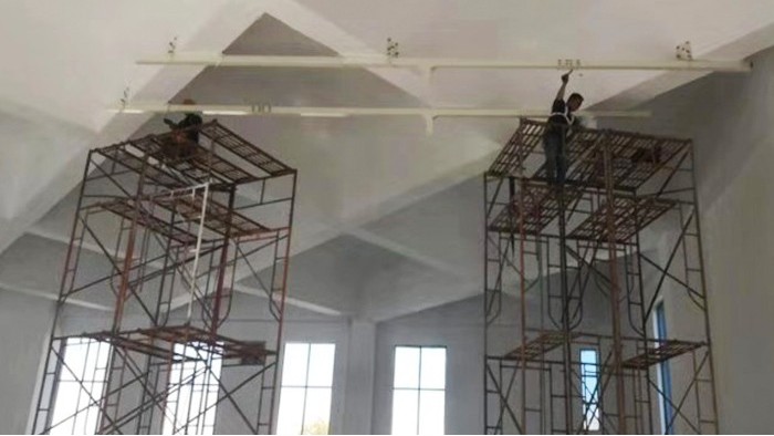 電動懸空籃球架廠家