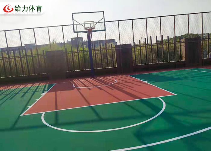 彩色籃球場(chǎng)造價(jià)