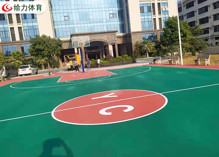 彩色籃球場(chǎng)造價(jià)