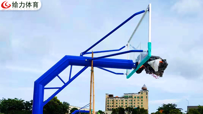 南寧埋地式籃球架