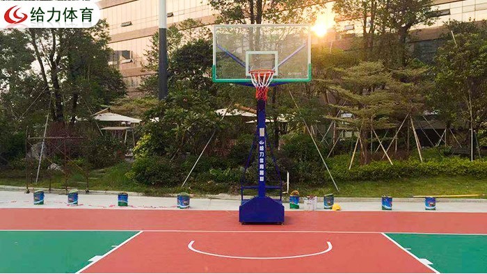 平箱移動籃球架